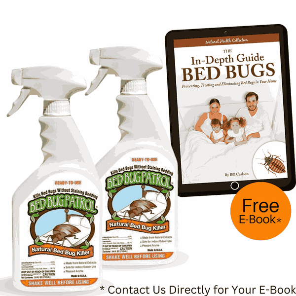 Bed Bug Patrol Bed Bug Killer Spray Treatment | 24oz (2-Pack)| Kills Bed Bugs on Contact, Natural & Non-Toxic, Child & Pet Safe.