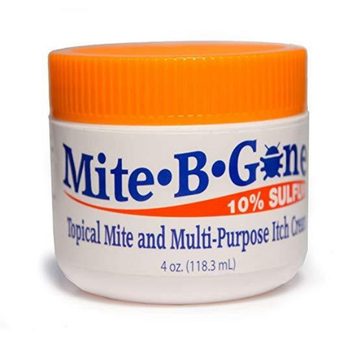 Mite-B-Gone Itch Relief 10% Sulfur Cream (4oz)