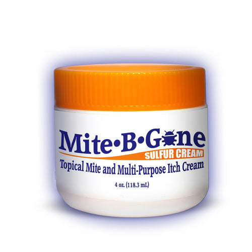 Crema de azufre al 10% Mite-B-Gone (4 oz)