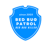 Bed Bug Patrol Asesino de chinches | (2) Botellas de 24 oz | Luz ultravioleta | Fórmula para matar chinches 100% ecológica, segura para familias y mascotas